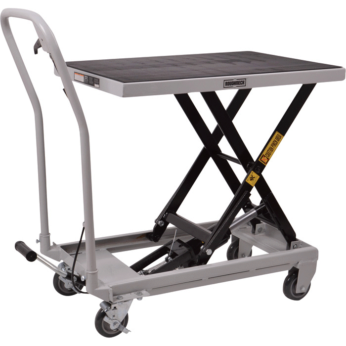 Hand Trucks R Us - Hydraulic Table Cart — 1,000lb. Capacity - Item: 44498